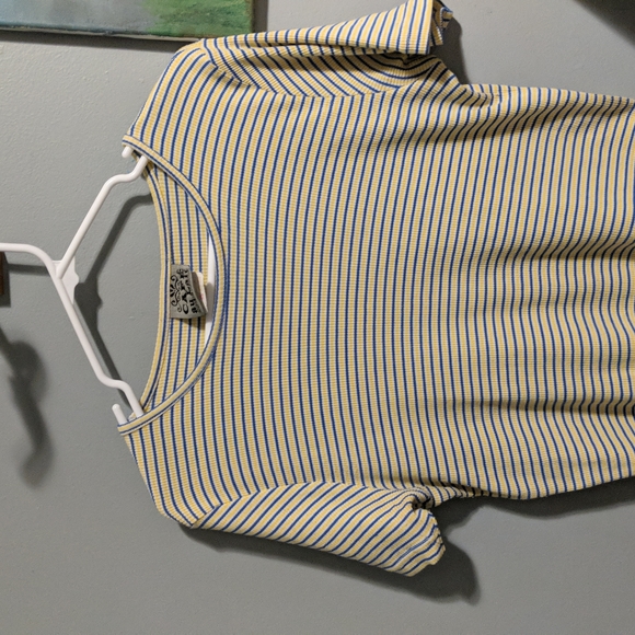 LAST CHANCE Vintage ribbed stripped short sleeve - Picture 5 of 6